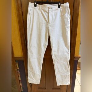 NEW Lilly Pulitzer Men's Mizner Stretch Pants Resort White Size 36 NWT Golf